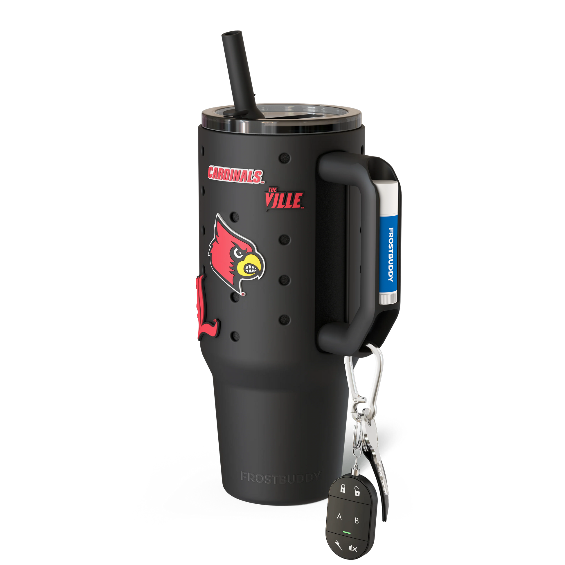 Thicc Buddy 40oz | Louisville Cardinals | Skin + Budz Bundle image 1