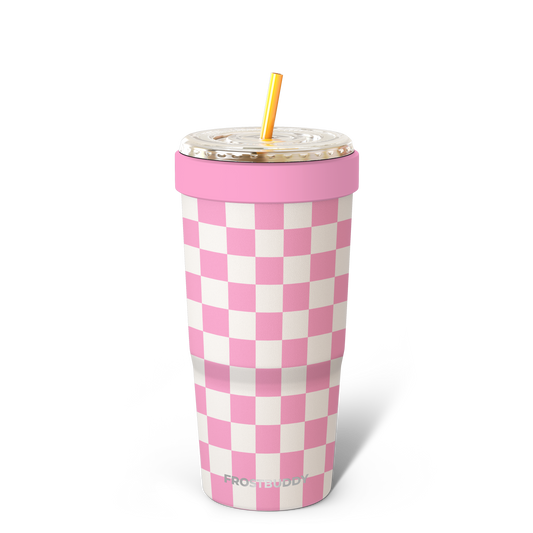 To-Go Buddy | Pink Checkered image 1